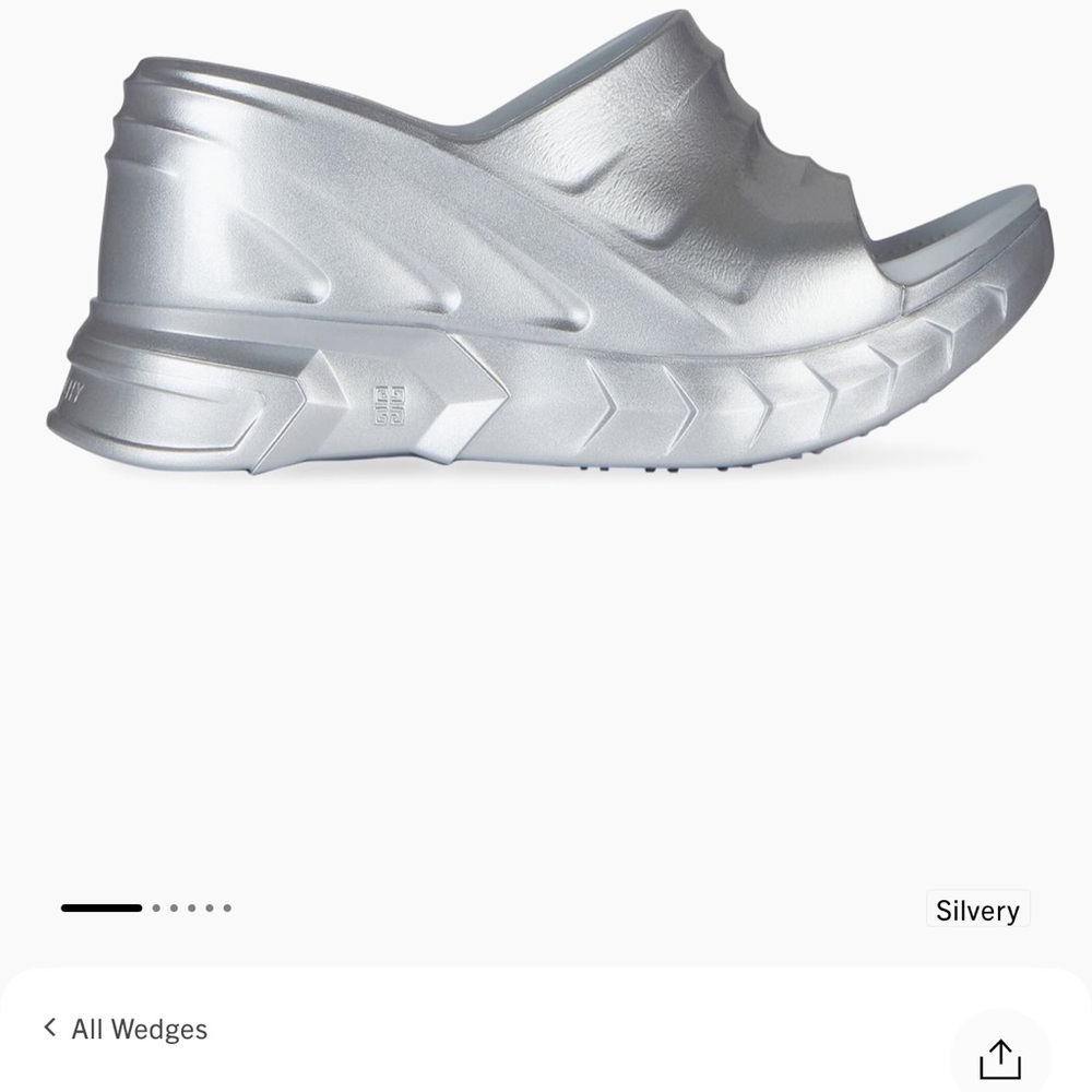 Givenchy Marshmallow Wedge Sandals